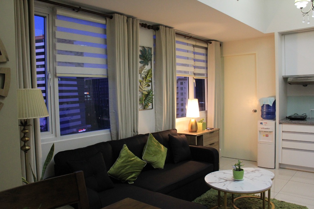 For Sale Fully Furnished Corner Unit with Balcony at Calyx Residences