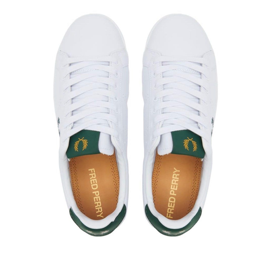 Fred perry hotsell b721 leather sneaker