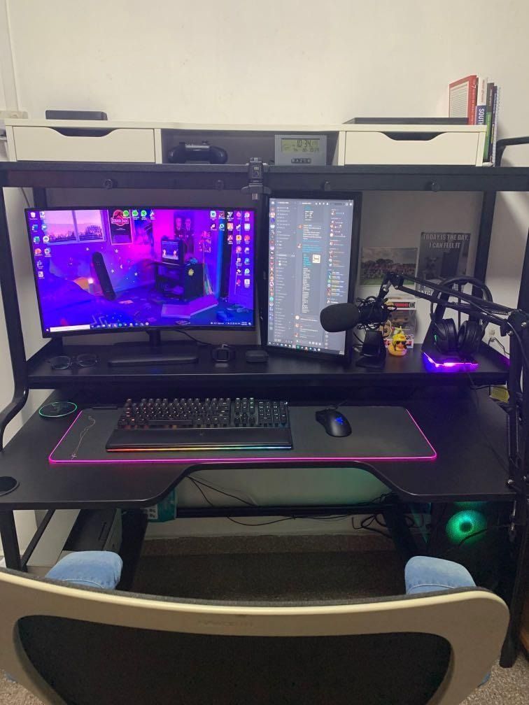 Fredde shop desk black