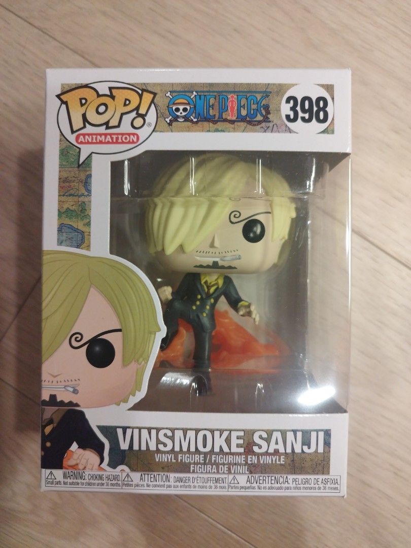 Figurine One Piece Vinsmoke Sanji 398 Funko Pop en Boîte