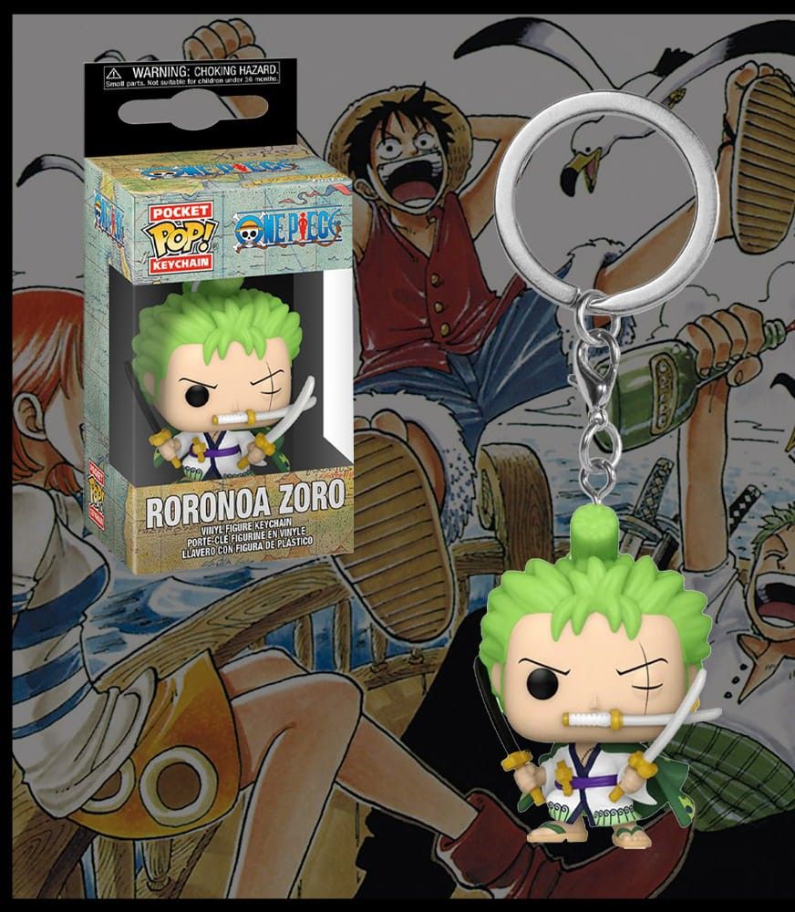 Llavero Funko Pop One Piece Roronoa Zoro