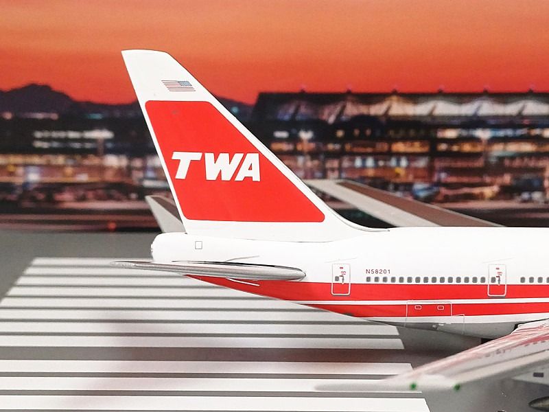 GeminiJets 1:400,飛機模型,TWA Boston Express 美國環球航空 B747SP, GJTWA1495, 興趣及 ...