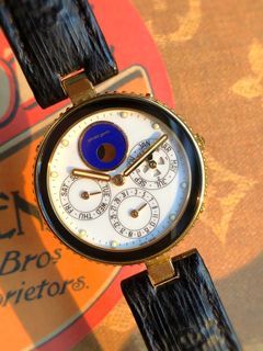 Gerald Genta G.3334.7 Gefica Perpetual Calendar (Rare Special Porcelain Dial)