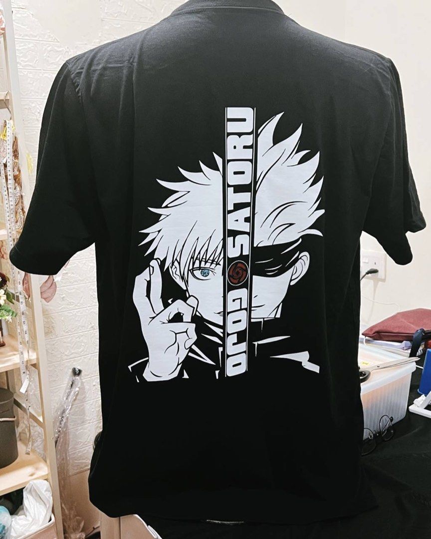 gojo satoru, Men's Fashion, Tops & Sets, Tshirts & Polo Shirts on Carousell