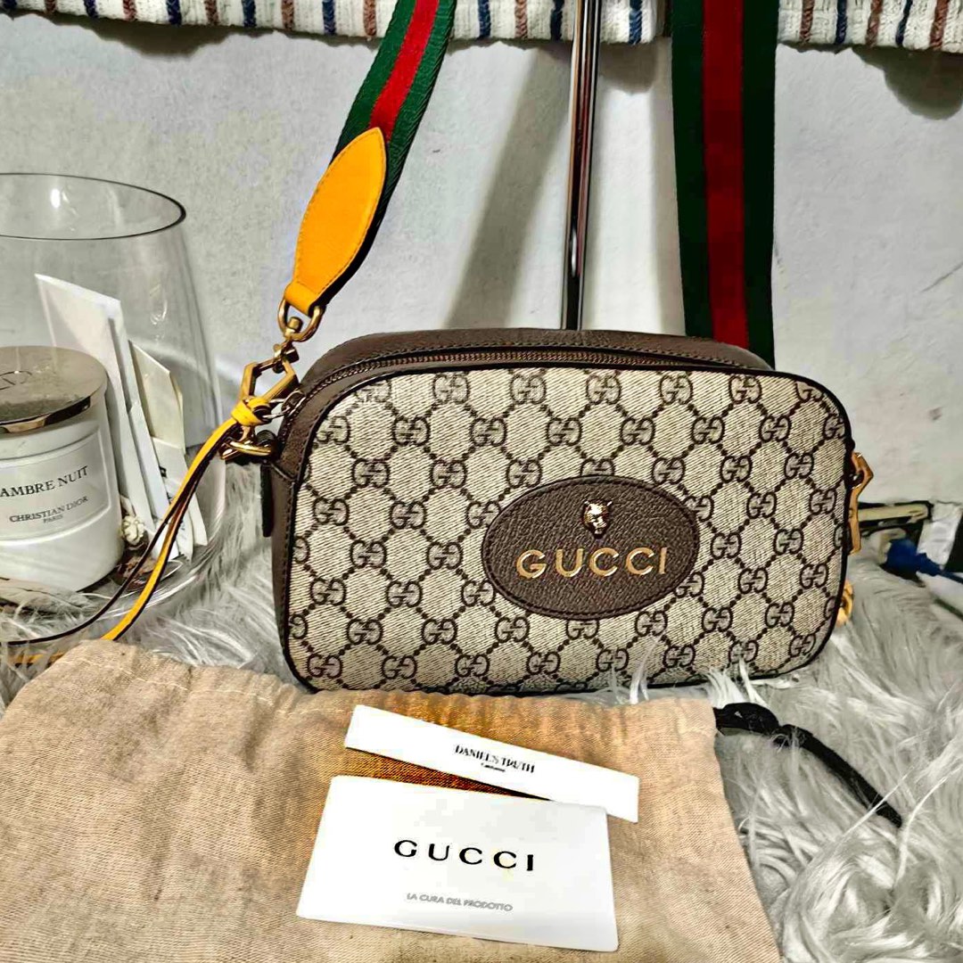 Gucci Camera Bag, Luxury, Bags & Wallets on Carousell