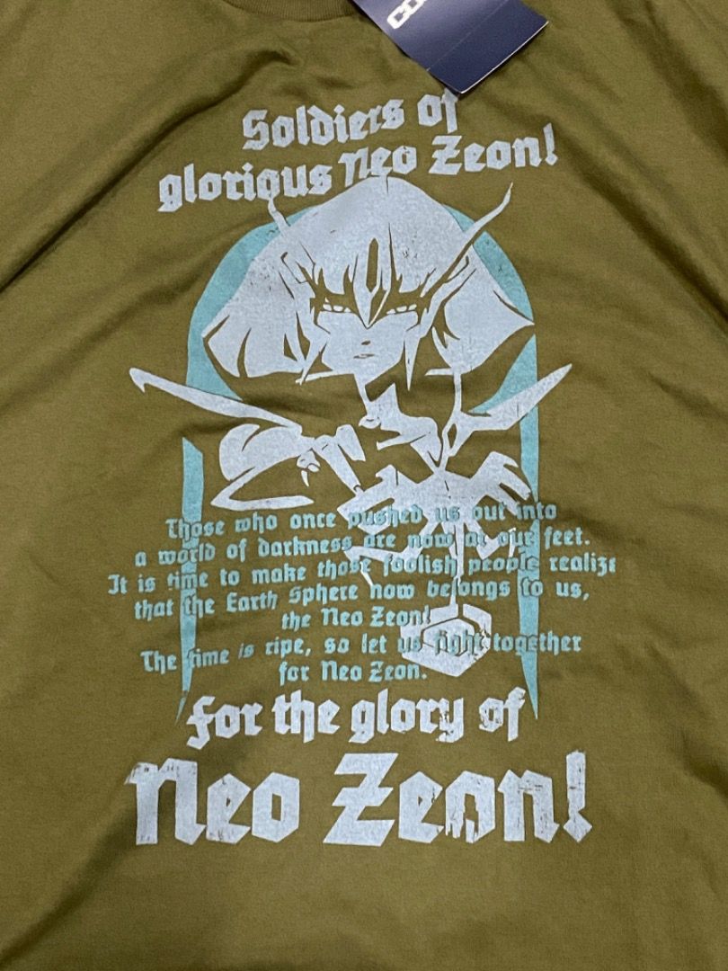 Gundam neo zeon, Men's Fashion, Tops & Sets, Tshirts & Polo Shirts on
