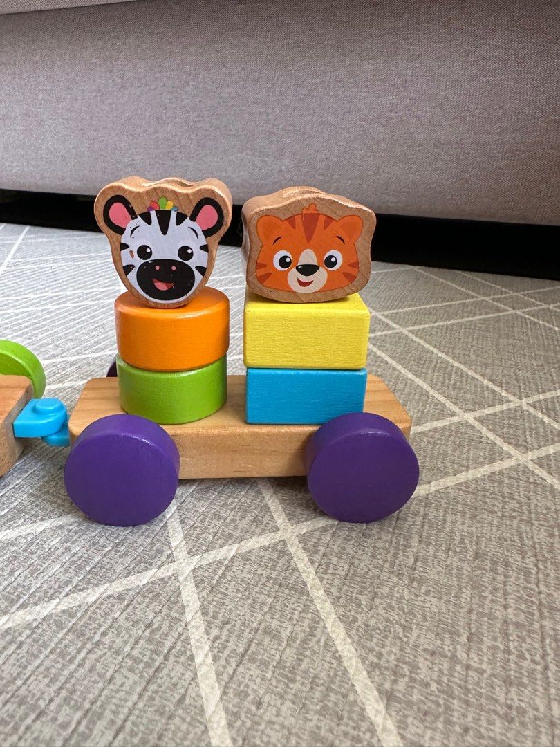 Hape Baby Einstein Discovery Train Wooden Train Toddler Toy