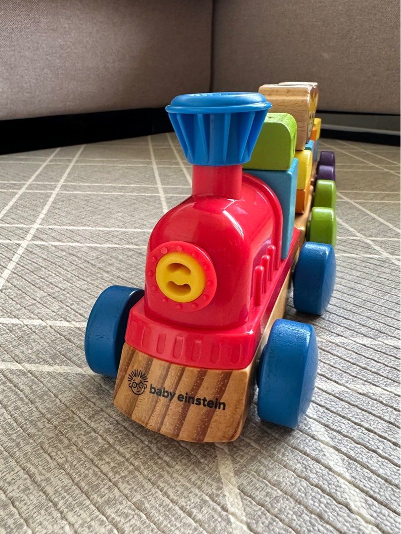 Baby einstein wooden toy discovery train on sale