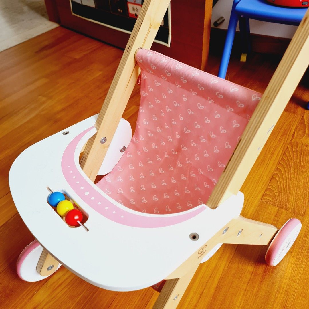 Hape sales wooden stroller