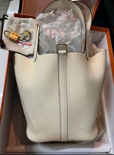 botd Hermes Lindy 34 Grizzly Gold Suede Swift Palladium Hardware