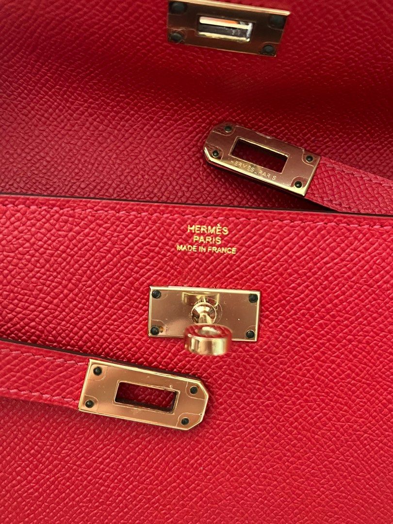 Original Preloved Hermès Kelly 35 Rouge Casaque Epsom, Luxury, Bags &  Wallets on Carousell