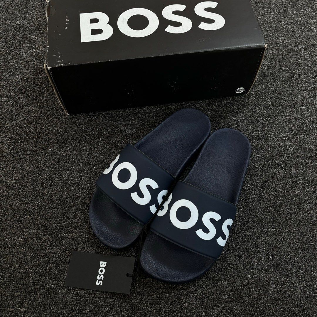 Grey hugo hot sale boss sliders