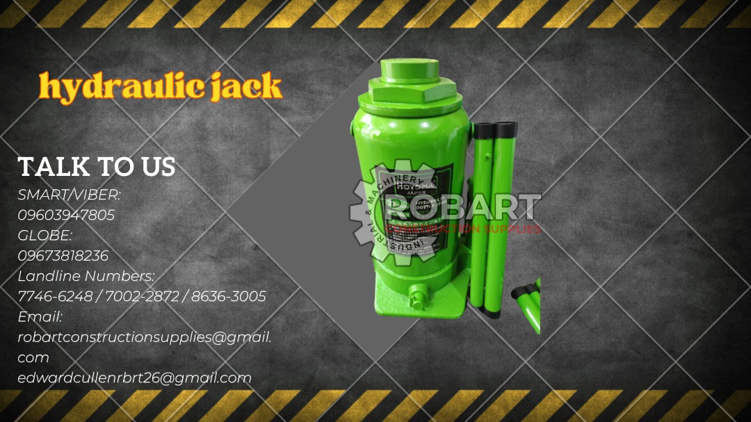 hydraulic jack, Commercial & Industrial, Construction Tools & Equipment ...