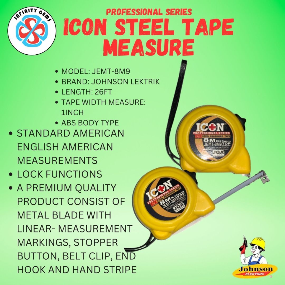 Steel tape commercial top