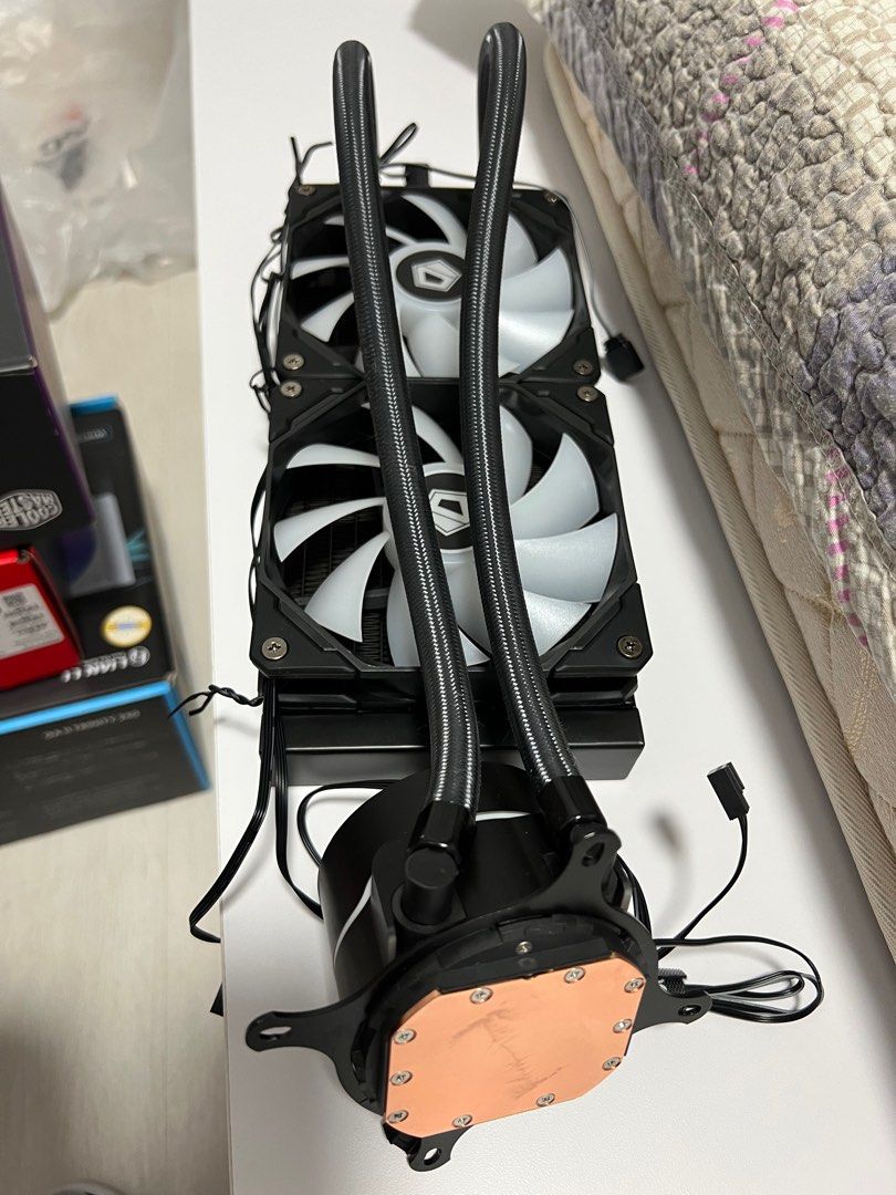 ID Cooling AIO CPU Cooler Zoomflow 240XT, Computers & Tech, Parts ...