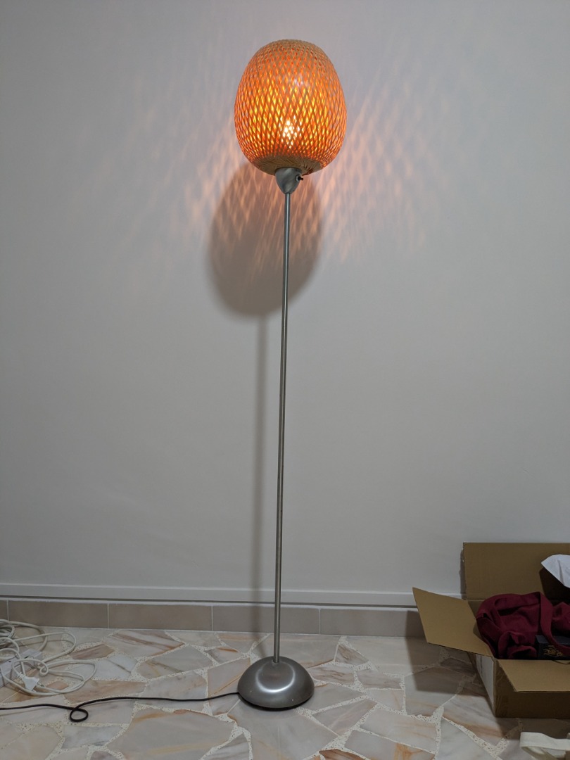 IKEA Boja Floor Lamp, Furniture & Home Living, Lighting & Fans