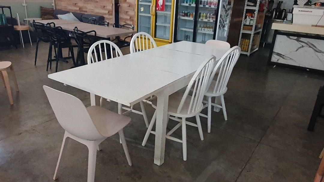 FREE Ikea NORDVIKEN Extendable Dining Table Furniture Home