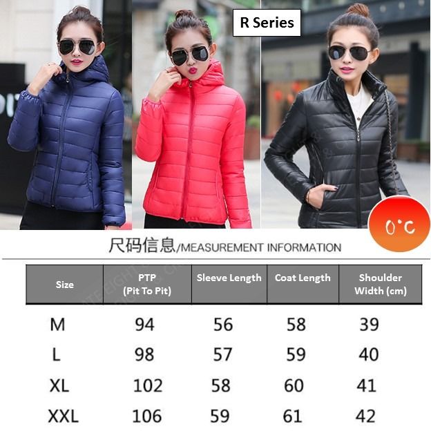 In Stock Winter jacket H series suitable for below 20 to 5 degree C