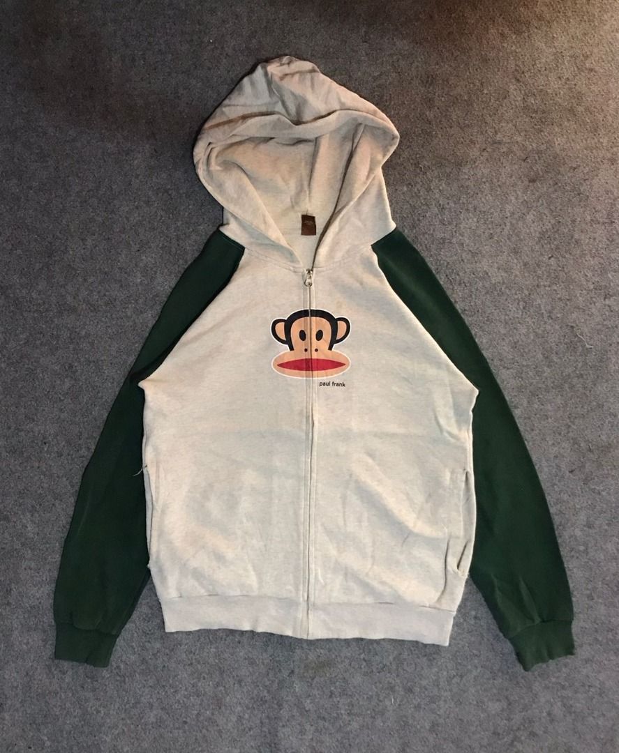 JACKET ZIP HOODIE PAUL FRANK DEWASA
