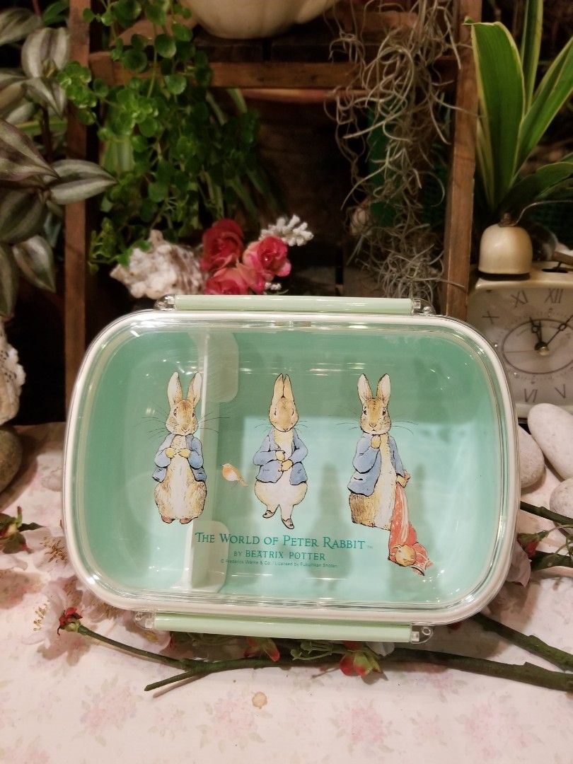 Japan made Quality Peter Rabbit food container 800ml, Furniture & Home ...