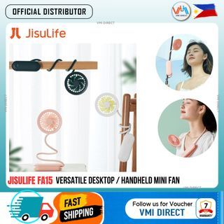 JISULIFE FA15 Mini Personal Fan Mini Pocket Small Fan USB Rechargeable Portable Handy Fan ( Available in different Colors) - VMI Direct VMI