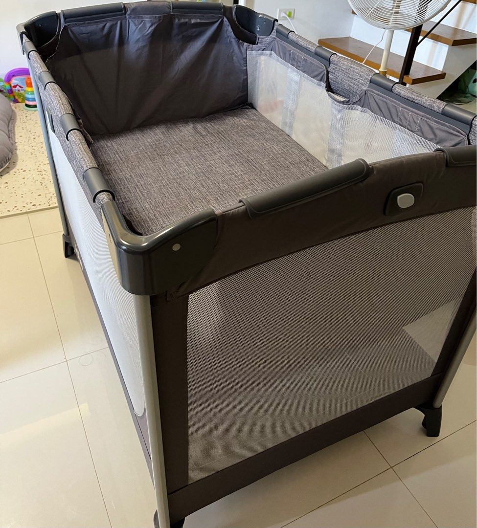 Joie Commuter Change & Snooze Travel Cot, Babies & Kids, Baby Nursery