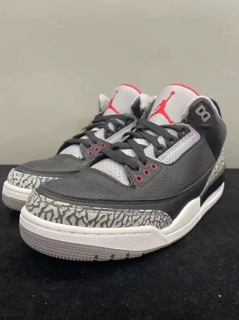 Nike air jordan outlet 3 retro black cement