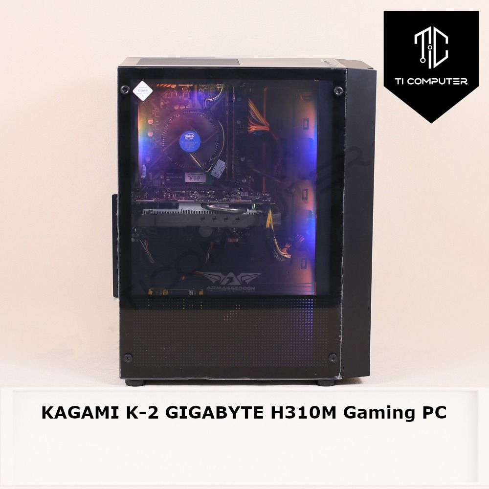 KAGAMI K 2 GIGABYTE H310M i5 9400F 8GB DDR4 RAM 512GB NVMe SSD GTX 1060 3GB Graphic Gaming PC