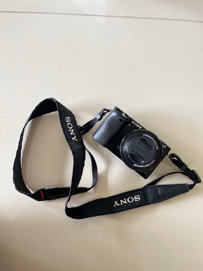 Kamera Sony Alpha a6000 Lensa kit 16 50mm FREE TAS DAN BATERAI CADANGAN