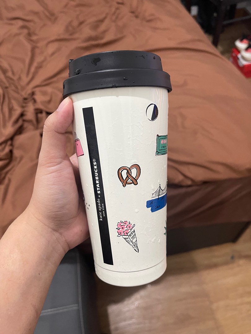 Kate Spade x Starbucks Tumbler, Furniture & Home Living, Kitchenware