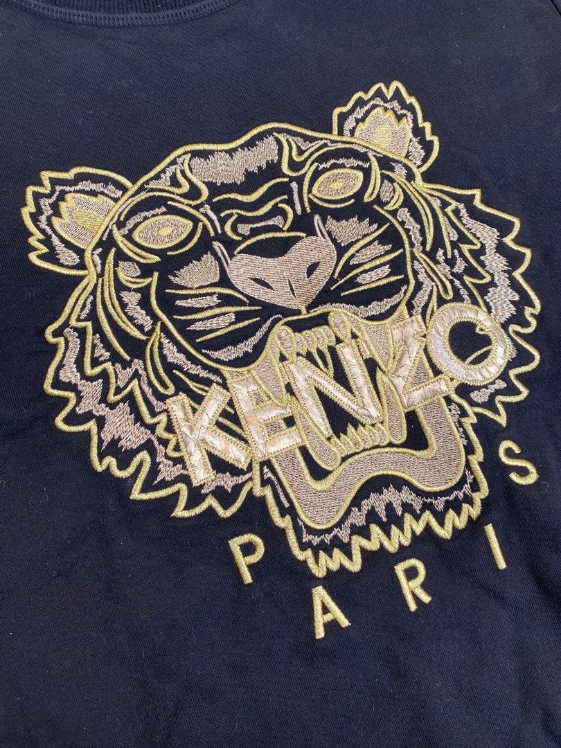 Kenzo sweatshirt clearance gold