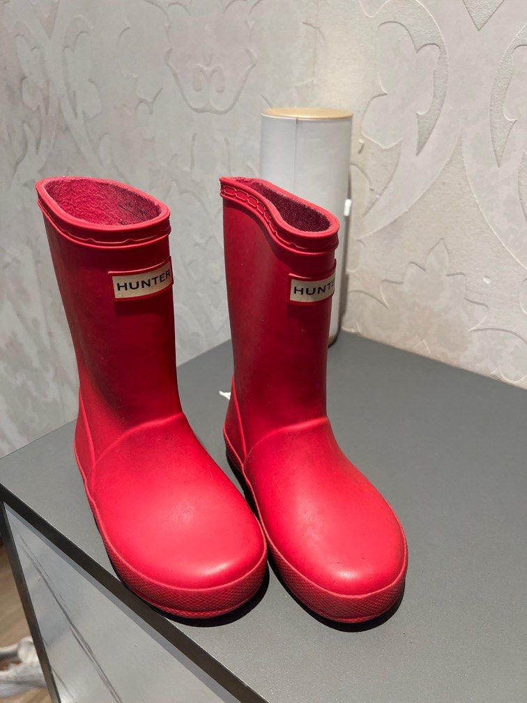 Kids hunter wellies outlet size 7