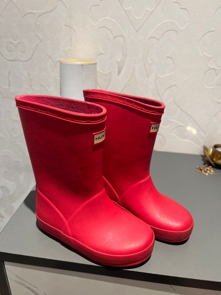 Hunter wellies infant cheap size 7