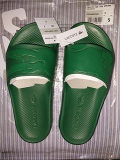 Lacoste Croco Slides for Women, US 7 and US 8