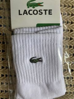 Lacoste White Socks