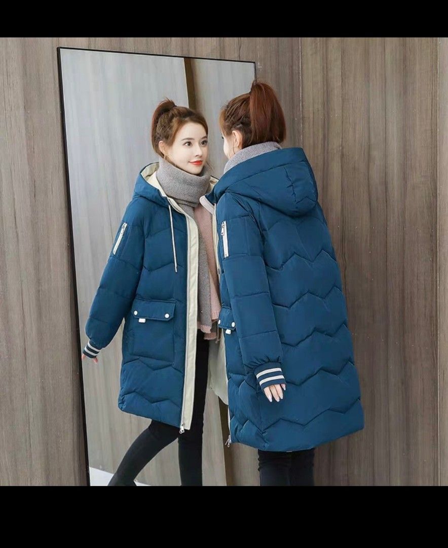 Knee length winter best sale jacket