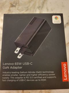 Lenovo 65W USB-C GaN Adapter 電源供應器