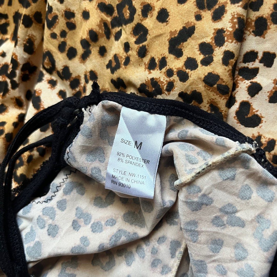 Leopard nightwear dress, Women's Fashion, New Undergarments & Loungewear on  Carousell