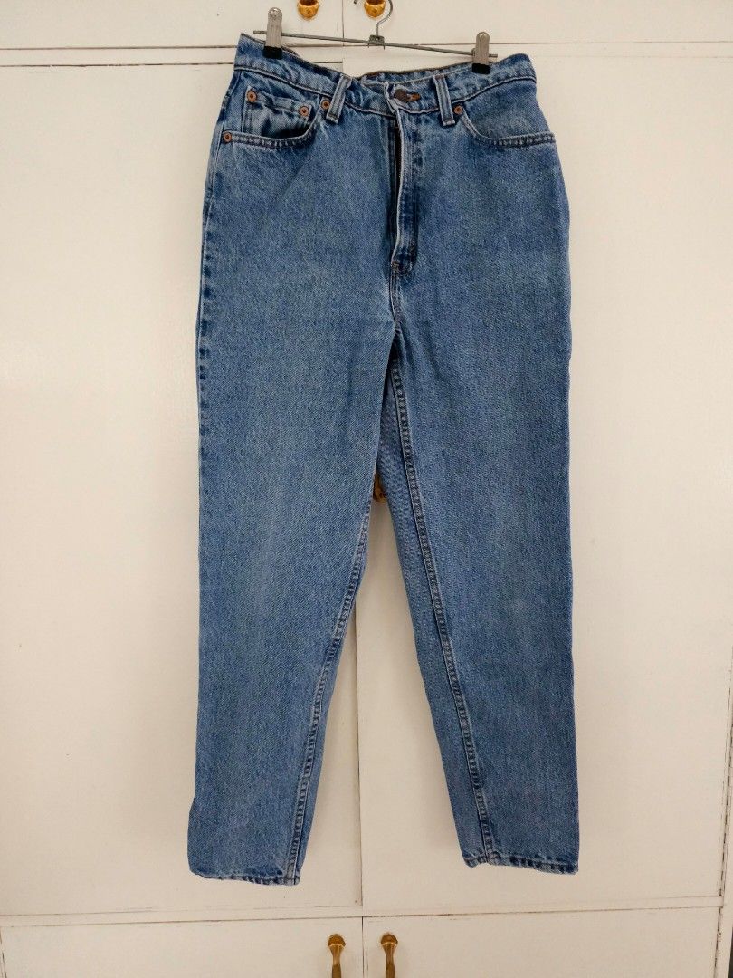 Levis 521 Highwaisted Vintage Mom Jeans Women s Fashion Bottoms
