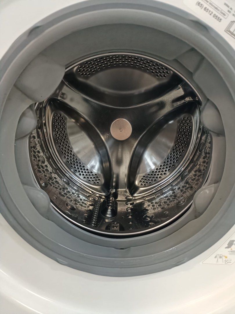 LG AI Direct Drive FV1409S3W 9kg Front Load Washing Machine, TV & Home