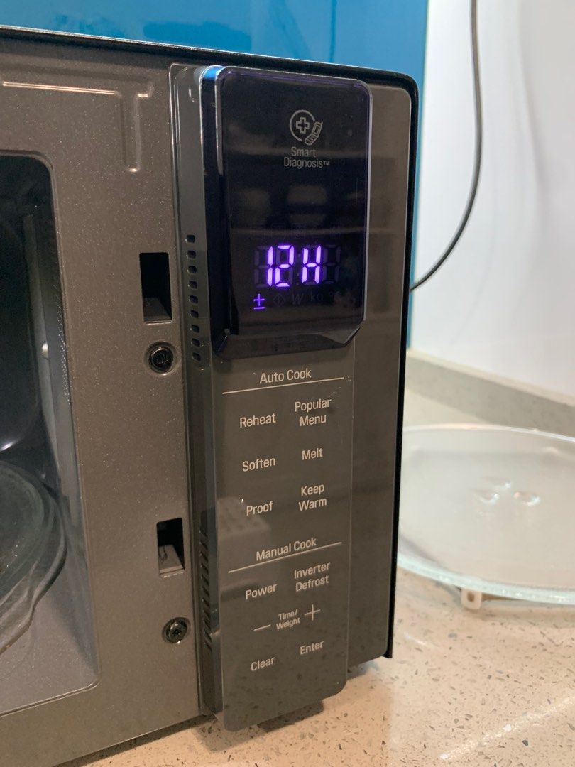 LG Microwave Oven Smart Inverter MS2595DIS, TV & Home Appliances