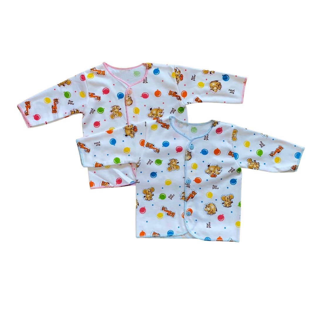 Local SG Seller Luvita Newborn Long Sleeve Vest Cotton Top Pajamas for Babies Long Sleeve Vest for infants Babies Kids Babies Kids Fashion on Carousell