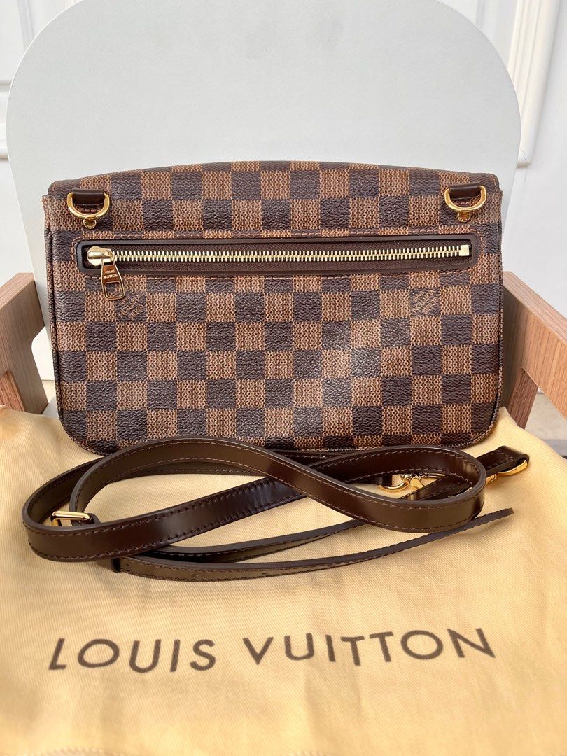 Louis Vuitton Damier Ebene Hoxton PM Crossbody Shoulder Bag Louis