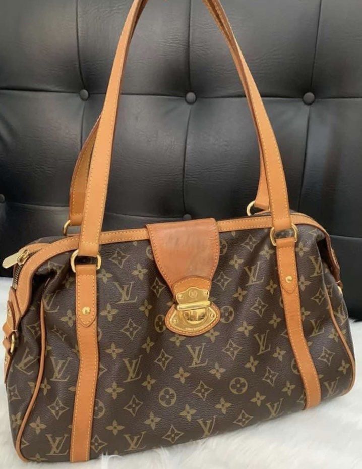 LV Louis Vuitton Stresa Monogram MM Original, Barang Mewah, Tas