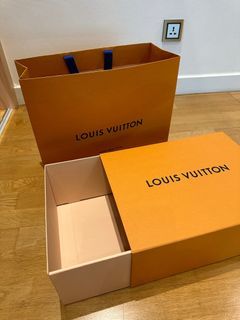 Louis Vuitton LV EMPTY Box & Paper Bag ( PAPER BAG/BOX ONLY NOTHING  INSIDE)
