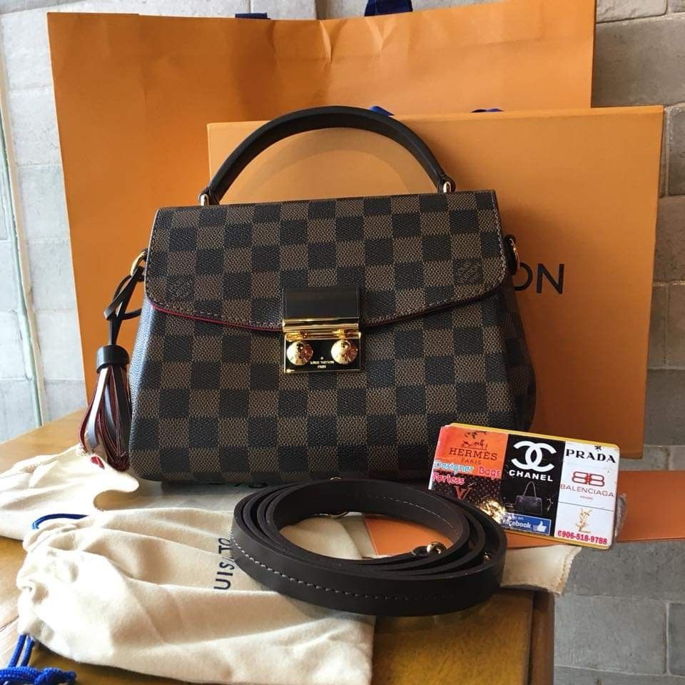 Louis Vuitton Damier Ebene Strap, Luxury, Bags & Wallets on Carousell