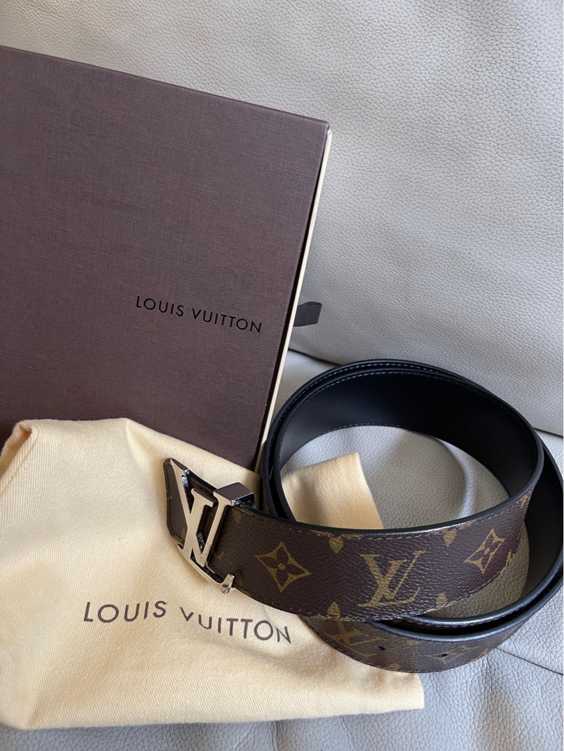 Used] Louis Vuitton Belt Saint-Hul LV Initiative Monogram M9821