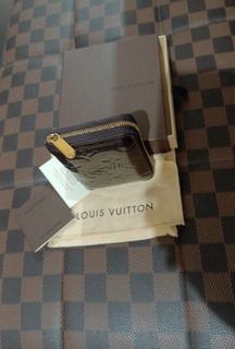 Authentic LOUIS VUITTON LVxNIGO Coin card Holder M81078 coin case  #260-004-6