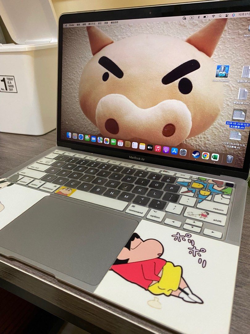 Macbook Air 13.3” (apple care till to 26/01/24), 電腦＆科技, 手提