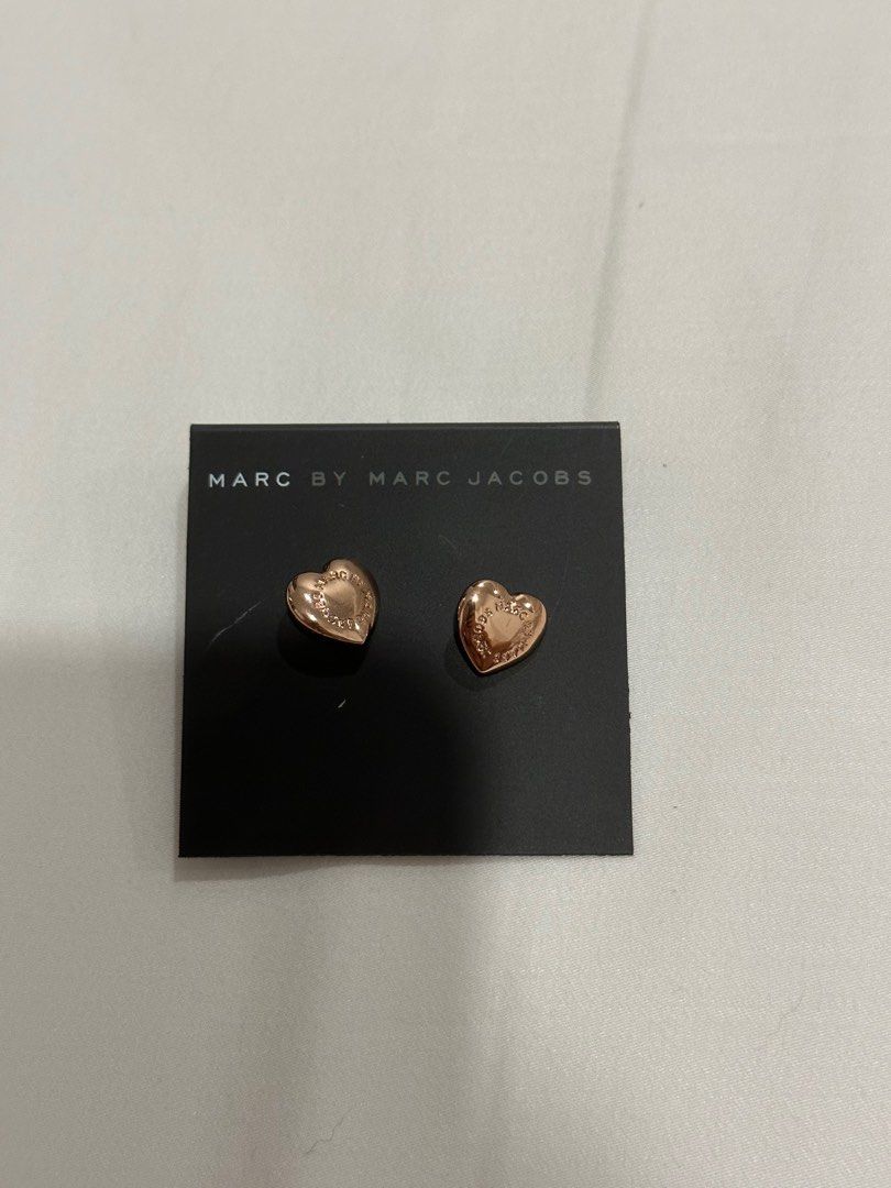 Marc by Marc Jacobs Rose Gold Earrings